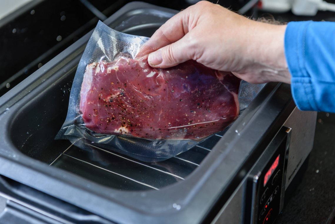 Приготовление по технологии  "Cювид" или  "Sous vide"
